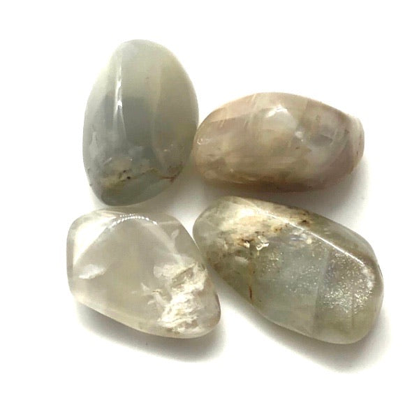 Grey Moonstone Tumblestones