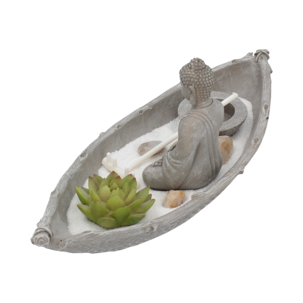 Zen Garden - Buddha In A Boat