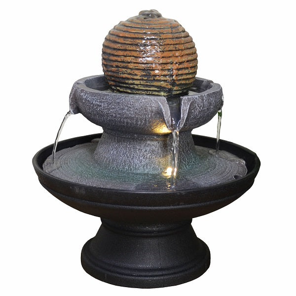Indoor Earth Water Fountain With LED Lighting