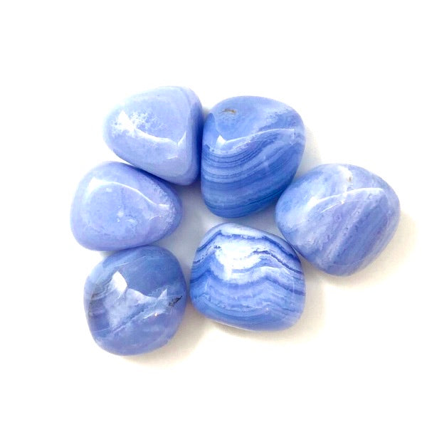 Blue Lace Agate Tumblestones