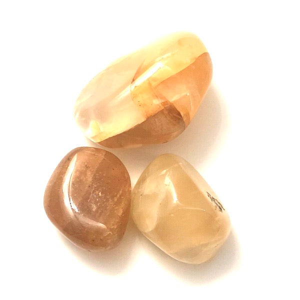 Peach Moonstone Tumblestones