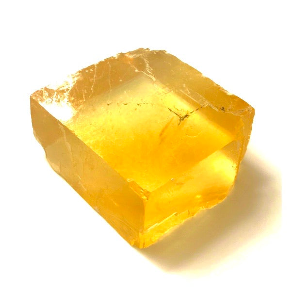 Calcite Honey Large Square Chunk