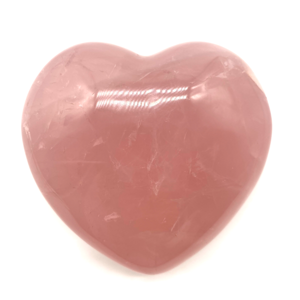 Rose Quartz Heart Large