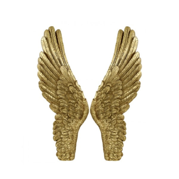 Gold Angel Wall Wings